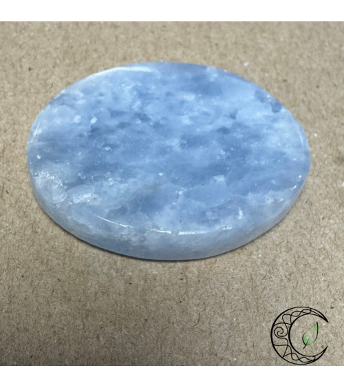 Galet Calcite Bleue