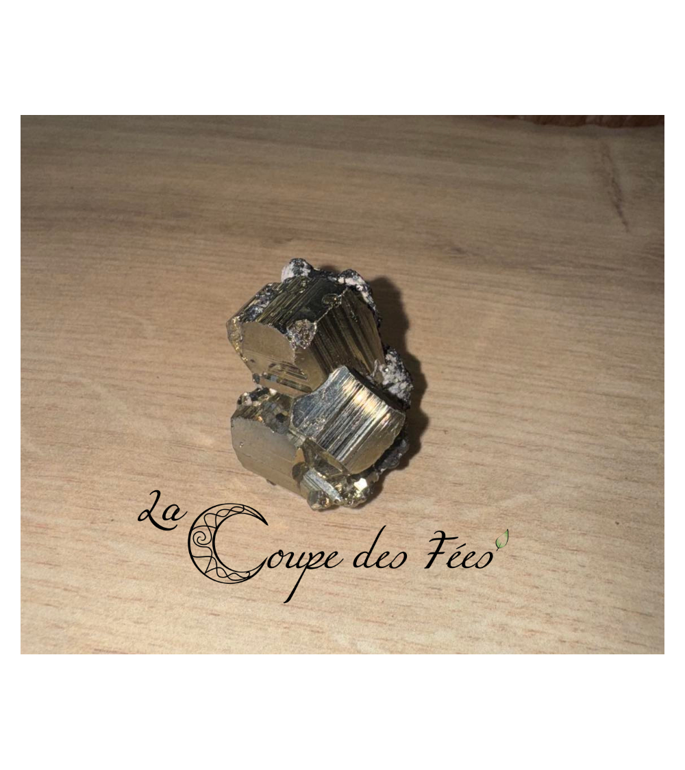 Pyrite Dodécaedre Naturelle