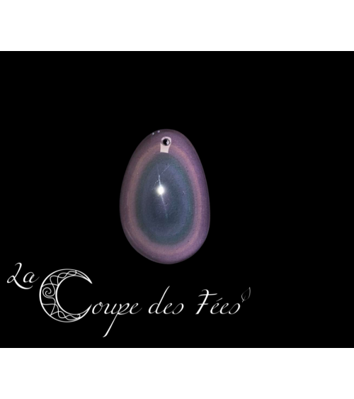 Pendentif cabochon percé Oeil Céleste 2