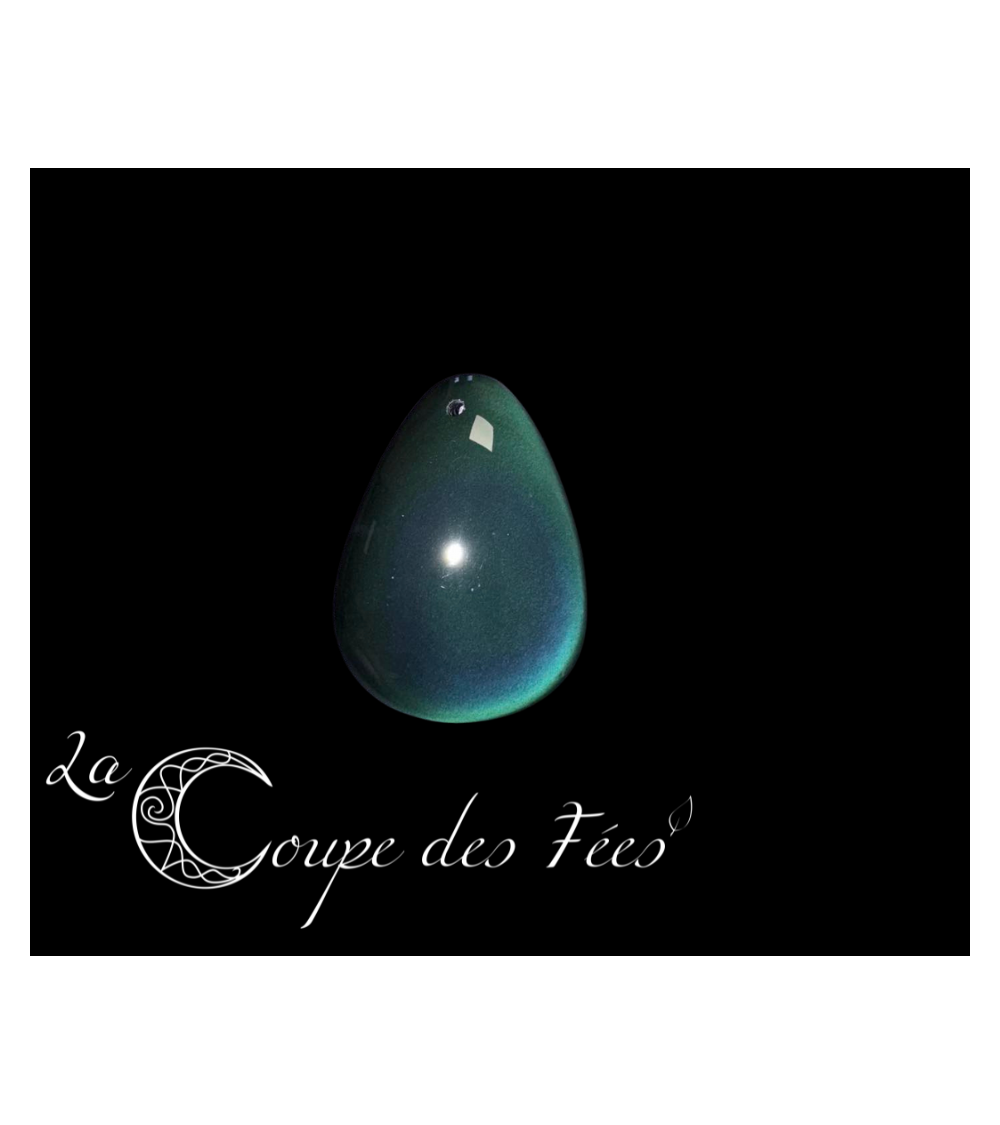 Pendentif cabochon percé Oeil Céleste 4