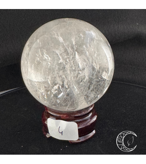 Sphère en Cristal de roche modèle 4