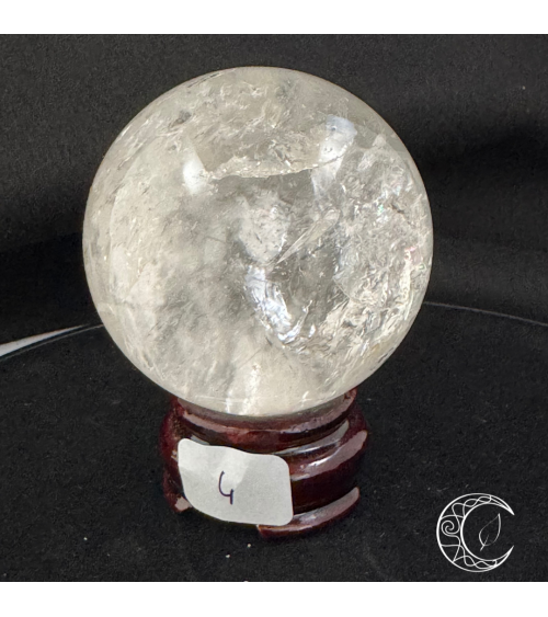 Sphère en Cristal de roche modèle 4