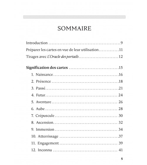 Oracle des portails