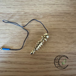 Pendule Isis en laiton poli doré – 20g