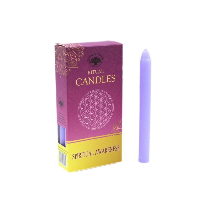 Bougie Rituel Conscience spirituelle - Lilas