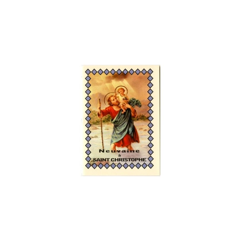 Livret de Neuvaine Saint Christophe (15 x 10 cm)