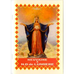 Livret de Neuvaine Notre-Dame de Lumière (15 x 10 cm)
