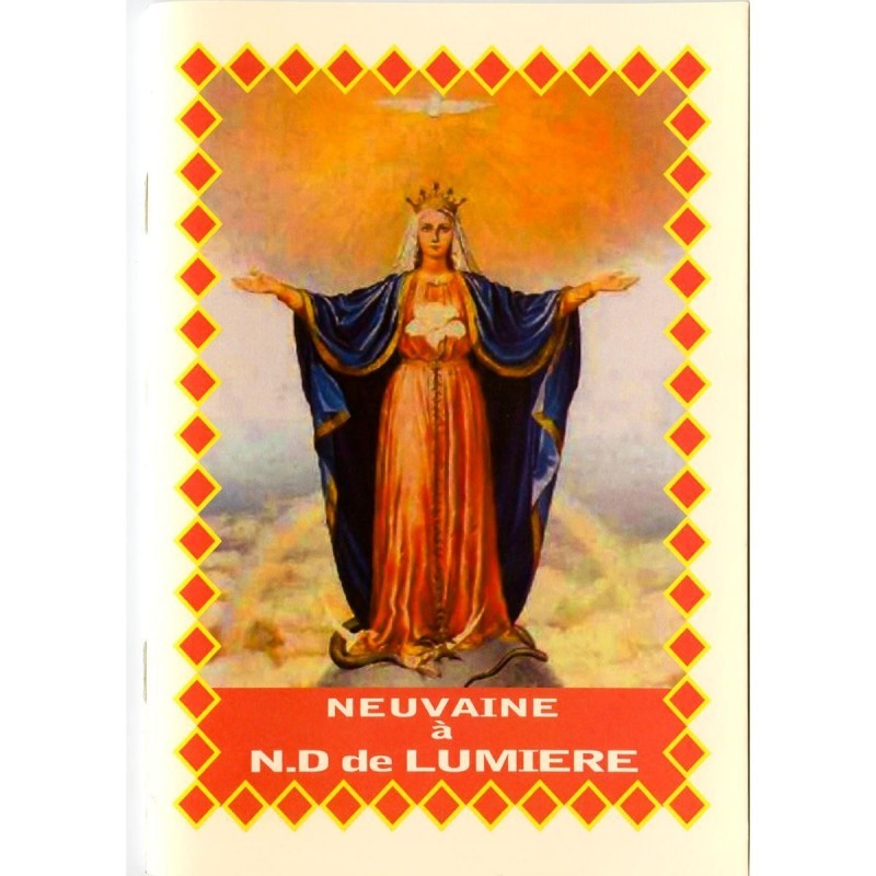 Livret de Neuvaine Notre-Dame de Lumière (15 x 10 cm)