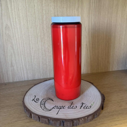 Neuvaine couleur Rouge – Bougie de prière 9 jours
