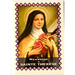 Livret de Neuvaine Sainte Thérèse (15 x 10 cm)