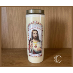 Neuvaine Sacré-Cœur de Jésus – Bougie avec prière
