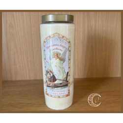 Neuvaine Anges Gardiens – Bougie avec prière