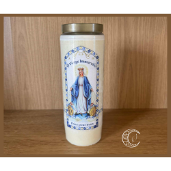 Neuvaine Vierge Immaculée – Bougie avec prière