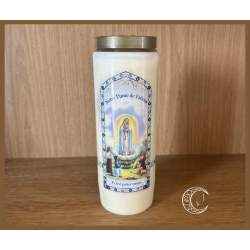 Neuvaine Notre-Dame de Fatima – Bougie avec prière