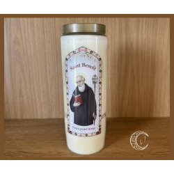 Neuvaine Saint Benoît – Bougie avec prière