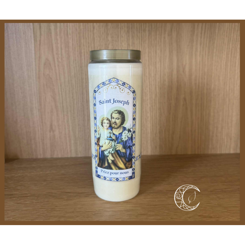 Neuvaine Saint Joseph – Bougie avec prière