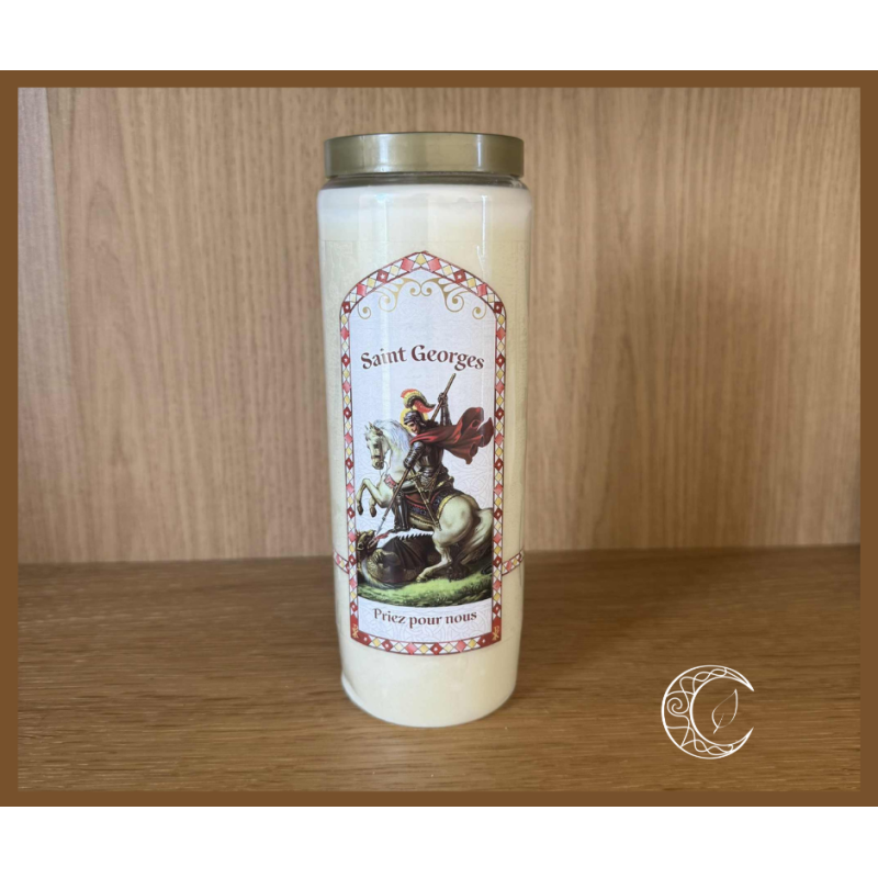 Neuvaine Saint Georges – Bougie avec prière