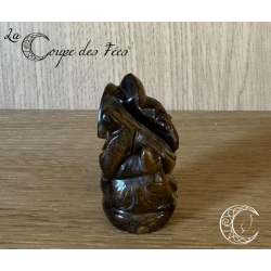 Ganesh en Oeil de Tigre