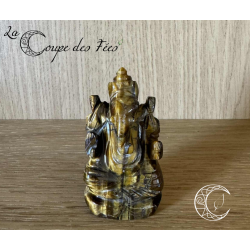 Ganesh en Oeil de Tigre