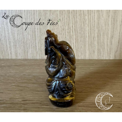 Ganesh en Oeil de Tigre