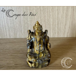 Ganesh en Oeil de Tigre