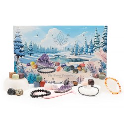 Calendrier de l’Avent Lithothérapie – 24 Merveilles Minérales