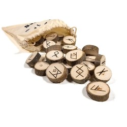 Runes en Bois de Peuplier – Naturelles et Artisanales