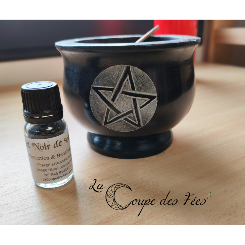Sel gemme noir de sorcière – Fiole 10 ml