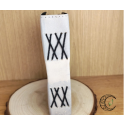 Grimoire en Cuir "Céleste & Phases Lunaires" – Papier Écologique