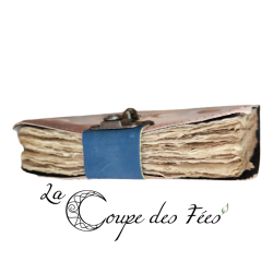 Grimoire en Cuir "Céleste & Phases Lunaires" – Papier Écologique