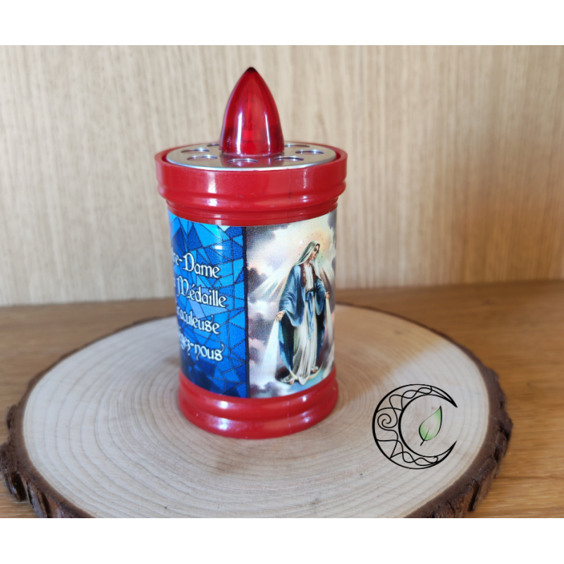 Lumignon LED "Vierge Miraculeuse" – Lueur de Grâce & Protection