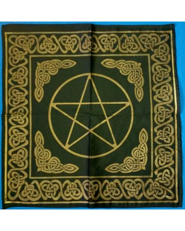 Nappe Noire Pentagramme (60 X 60 )
